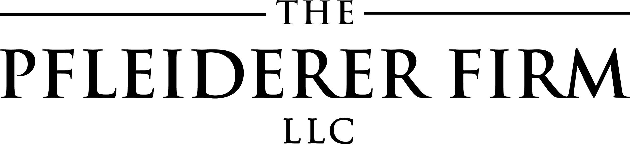 The Pfleiderer Firm